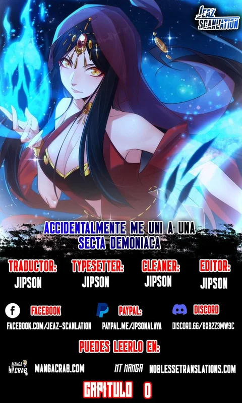 Portada de Accidentalmente Me Uní A Una Secta Demoniaca - Manhwa sin censura - ToonDeseo