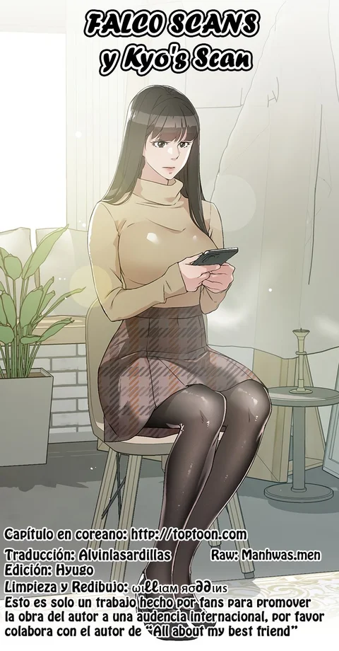Portada de All about my best friend - Manhwa sin censura - ToonDeseo
